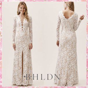 BHLDN Tadashi Shoji Miraval Gown Size 4 14